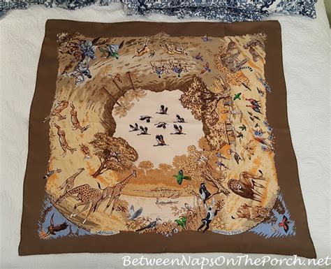 cleaning a hermes scarf|madame paulette Hermes scarf.